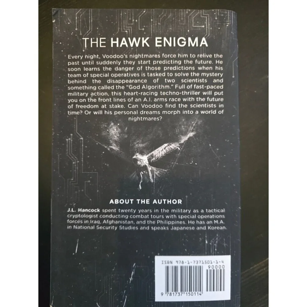 Hawk Enigma by J.L. Hancock Paperback Book